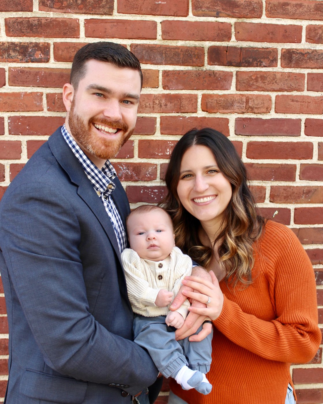 Ryan Langan with his family